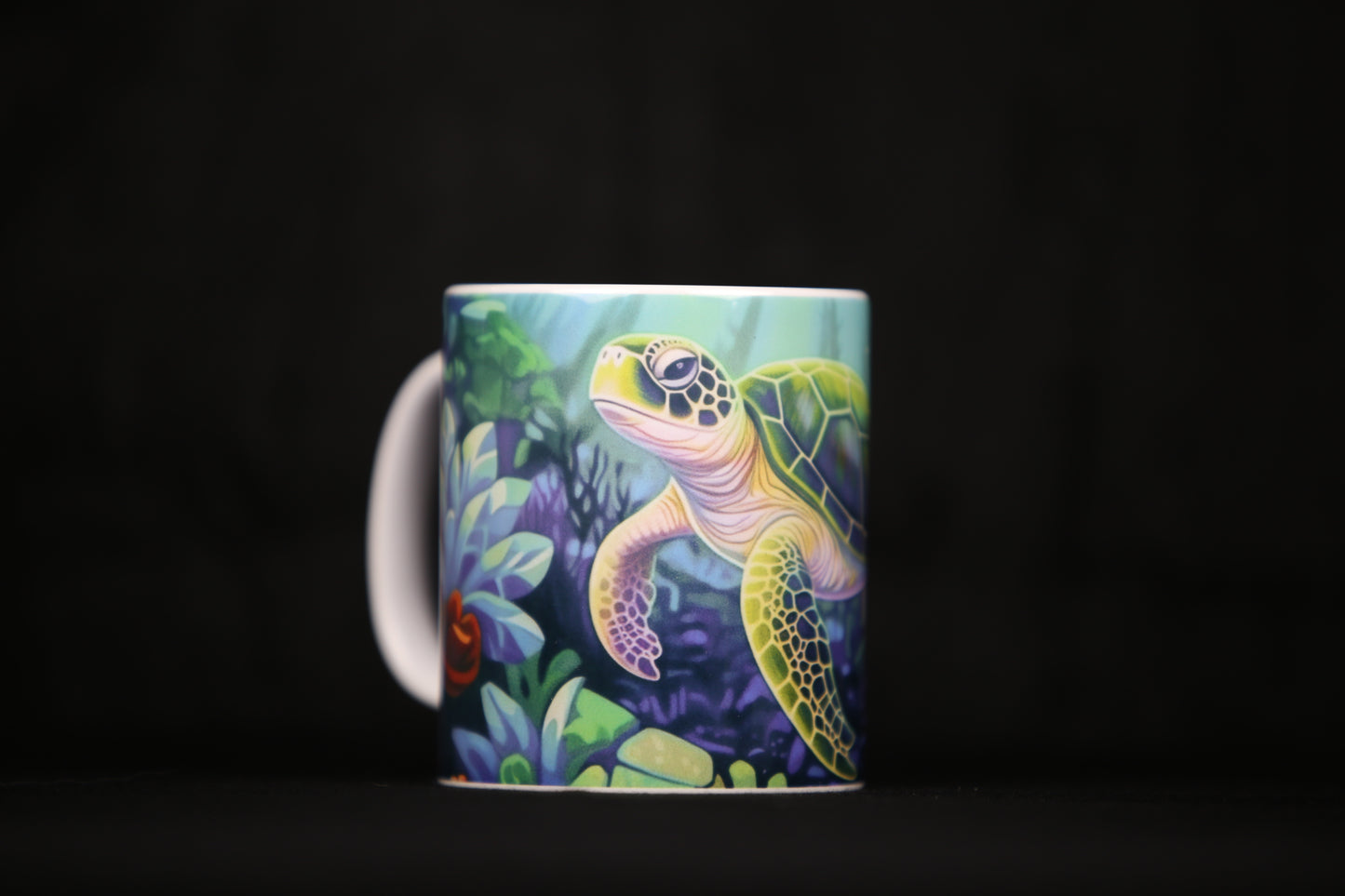 11 oz sea turtle coffee mug