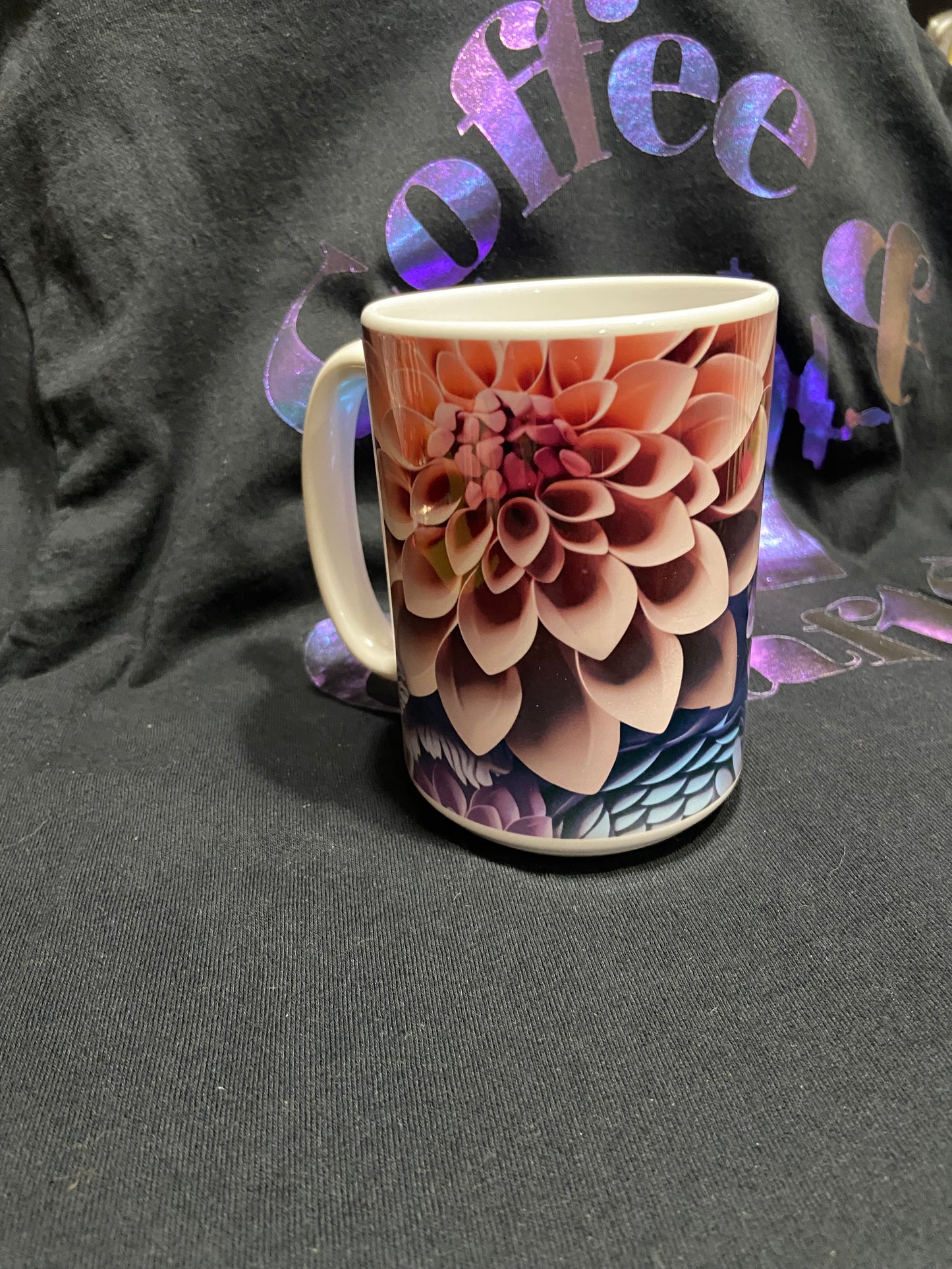 15oz Lots of Flowers coffee mug